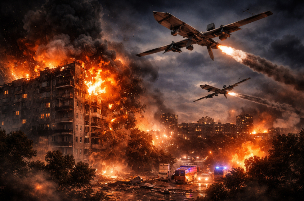 Drone strike hits Krasnodar, civilian casualty reported