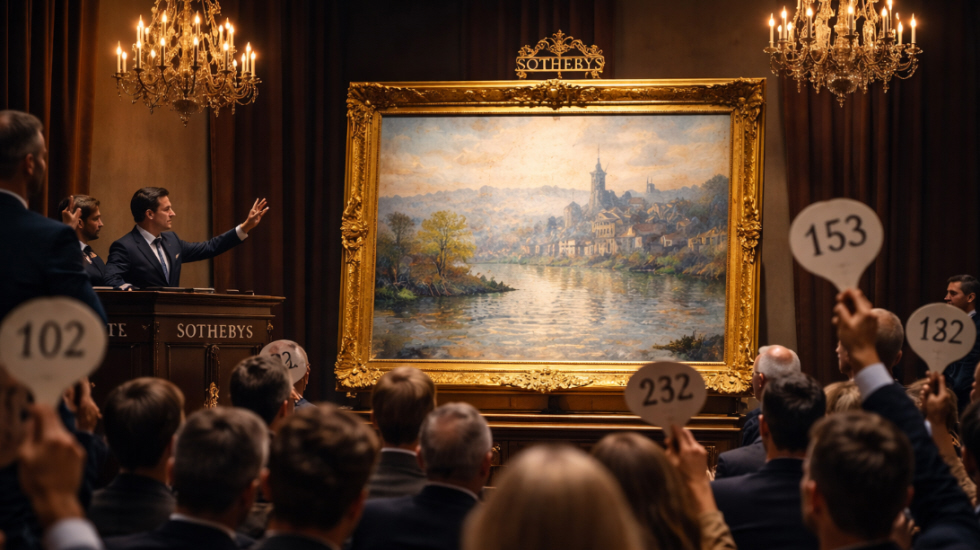 Monet sets record at Paris auction with painting