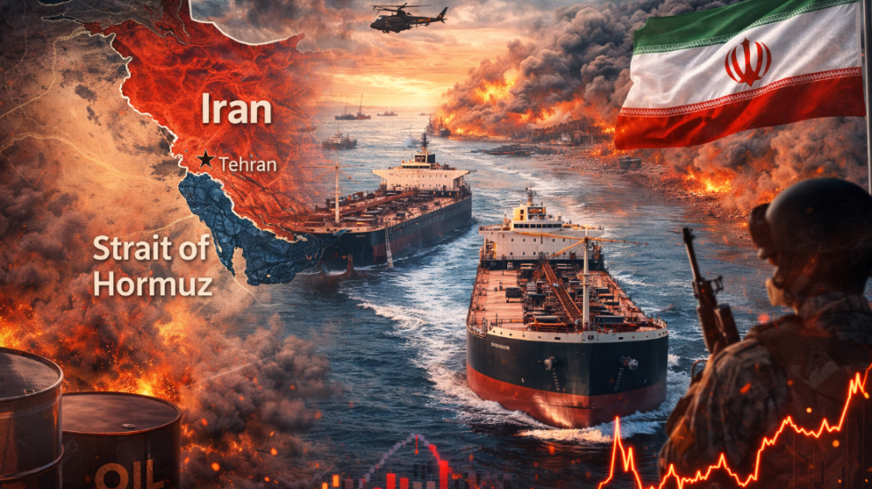 Iran controls traffic through Strait of Hormuz